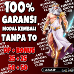 LAPAKJP>>BOCORAN DAN INFO RTP TERBARU MENYEDIAKAN GARANSI KEKALAHAN 100% TANPA TO